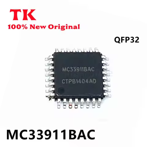 (1-10piece)100% New MC33911BAC SC33911BAC 33911BAC QFP-32 Chipset In Stock 100% quality