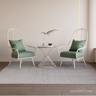 Single Outdoor Combination Mesh Rattan Chair Table Chair Sofa Balcony Red Negotiation Cream Leisure 