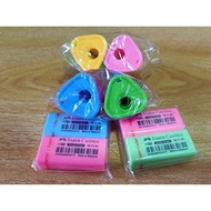 Stationery in pack Eraser Shaperner