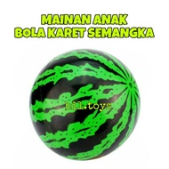 RUBBER WATERMELON BALL CHILDREN'S TOY