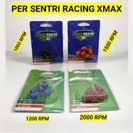 RACING CENTER SPRING XMAX X-MAX 1000 RPM 1200 RPM 1500 RPM 2000 RPM