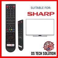 SHARP Smart TV Remote Control Replacement GB238WJSA-IR