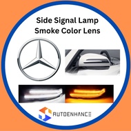 [AutoEnhance] Mercedes Benz W204 W212 W221 AMG LED Side Door Mirror Lamp Light Smoke