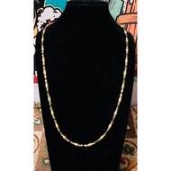 Vintage gold-plated necklace brand FABRICE PARIS selected from Japan