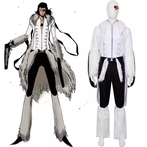 IN STOCK Primera Espada Resurrection Los Lobos Coyote Starrk Cosplay Costume Anime Outfit