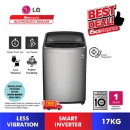 LG Top Load Inverter Washer Automatik With Smart Inverter (17kg) T2517VSAV