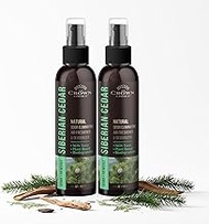 Natural Cedar Oil Spray (2PK) – Gentle & Non Toxic Essential Oils for Closet, Room, Wood, Drawers - 