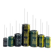 2-20PCS High-frequency low-resistance capacitor DIP electrolytic capacitor 1UF-10000UF 50V 63V 100V 