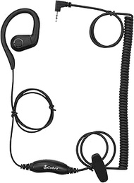 Cobra 2.5mm 1 Pin Radio (Walkie Talkie) C-Style In-Ear Earphone Headset Compatible with Cobra MicroT