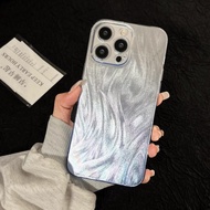 เคสนิ่มสีเทา ขอบใส ป้องกันรอยนิ้วมือ สำหรับไอโฟน6 i7 6plus 7plus XR i11 i12 proMax i13 13proMax i14 