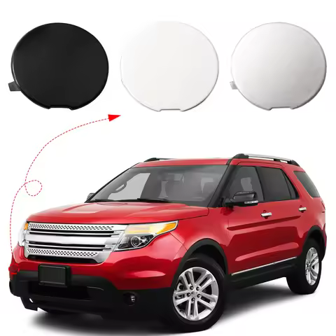 Front Bumper Tow Hook Cover Cap Towing Eye For Ford Explorer Accessories 2011 2012 2013 2014 2015 BB