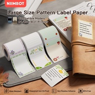 NIIMBOT B21 B3S B1 Color Label Printing Paper Thermal Label Paper Three Proof Thermal Paper