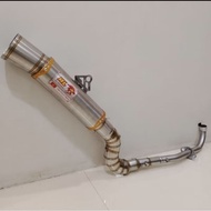 Ekzos Redleo Exhaust Conical open space 1set for Ex5 Y15zr LC 135 Ex5 Dream Exhaust wave 100 wave 11