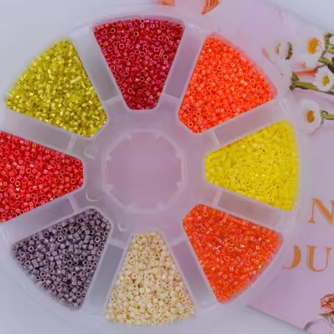 Japan Miyuki Glass Beads 11/0 ceramic millet beads Glass Seed Beads for DIY Craft Jewelry Bracelet J