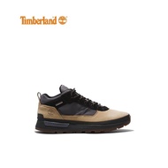 Timberland Men's Field Trekker Waterproof Hiking Shoes Light Brown Suede