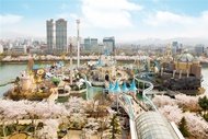 首爾旅遊｜樂天世界樂園．三岳山湖水纜車．南怡島．松島水上計程車．明洞自由逛五日｜高雄