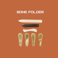 Wooden Bone folder bookbinding tool/