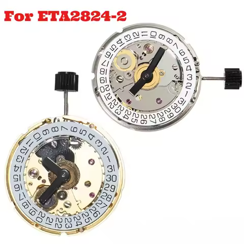 New Luxury 25 Jewels PT5000 Automatic Movement High Accuracy Mechanical Movement With Datewheel For 