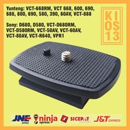 Quick Release Plate Tripod mounting Plate Monopod Velbon CX-444 CX 888 CX-460 mini 460 470 570 638