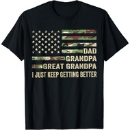 Fathers Day Gift From Grand Dad Grandpa Great Grandpa T-Shirt