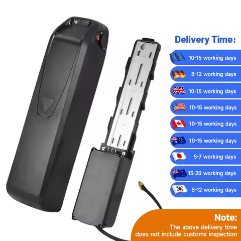 ALX Hailong ebike battery 36v lithium ion akku 48v electric bicycle batterie for 500w 750w motor for