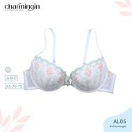 High-quality Japanese-style floral embroidered lace bra size A65, A70, A75, B75, C75 - AL0005