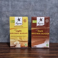 Ricocan brown sugar 500gr dark brown sugar light brown sugar baking sugar