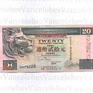 Uang kuno hongkong 1997,20 dollar