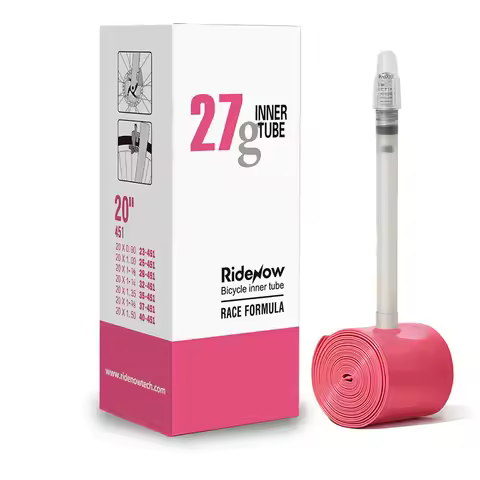 RideNow Ultralight Pushbike Balance Bike Bicycle Inner Tube Tire 20"451 Length FV45mm Bike Tires Tub