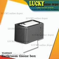 YG201GY ALUMINUM BATHROOM TISSUE HOLDER (MATTEGRAY COLOR)