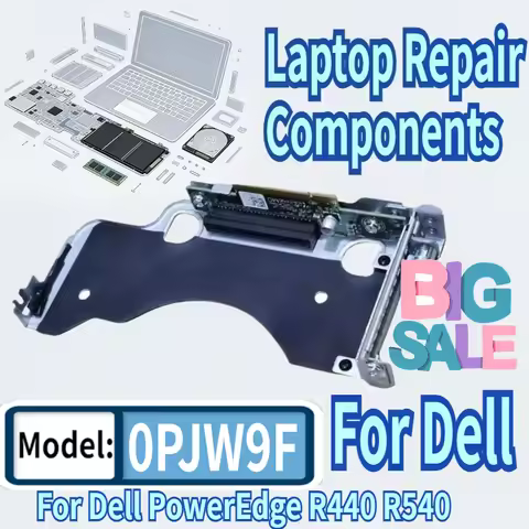 95% New 0VG0Y 0PJW9F PCI Riser Card For Dell PowerEdge R440 R540 Riser1 Server PCI Raid Riser Expand