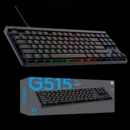 Logitech [G515 Thin Lightweight Wired Mechanical TKL] Gaming Keyboard