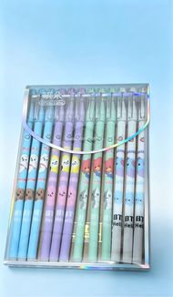 LINE FRIENDS | Creative Cartoon BTS Neutral Straight Pole Student Cute Water Pen Office Signature Pe