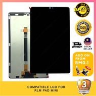 BROSHOP Compatible Lcd For REALM Pad Mini Digitizer Skrin Glass Touch Screen MO