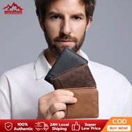 Men's Simple Short Style PU Leather Wallet Multi Card Case Foldable Cash Wallet Wallet for Men