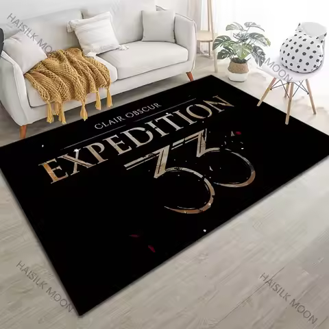 1PC Game E-expedition-33Pattern Carpet for Living Room Bedroom Sofa Home Game Player Room Decor Non-