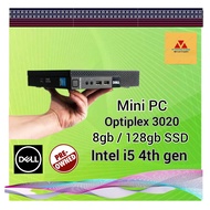 INTEL I5 4TH GEN MINI CPU / 8GB / 128GB SSD / DELL MINI I5 4TH GEN / REFURBISHED