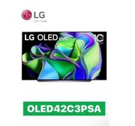 【LG 樂金】42吋 OLED evo C3極緻系列 4K AI 物聯網智慧電視 / OLED42C3PSA