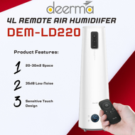 Deerma Air Humidifier 4L / Low Noise / Floor Standing / Touch Screen With Remote Control / 4L Capacity / DEM-LD220