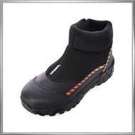 [Nanaroku] Side Zipper Safety Shoes No.76-2405 OD 29cm Cold Resistant Fleece Safety Work Shoes Snow 