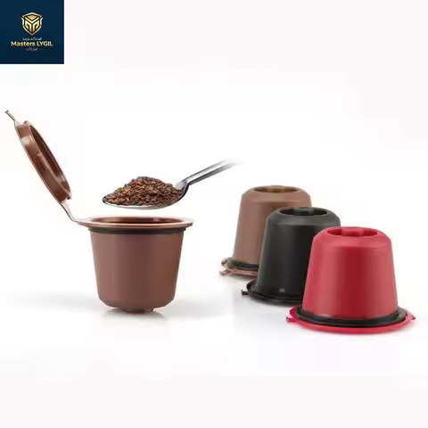 2026 New 1PCS Refillable Reusable Coffee Capsule Filters for Nespresso Machine