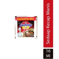 KECAP MANIS SEDAAP SACHET ISI 12 X 16 ML / KECAP SEDAAP 500 /