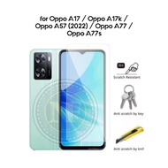 Tempered Glass Oppo A17 / A17k / A57 2022 | Anti-scratch A77 / A77s