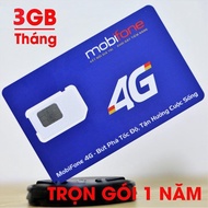 Sim 4G Mobi MDT255  TẶNG DATA TỐC ĐỘ CAO 3GB 1 tháng TRỌN GÓI CẢ NĂM FREESHIP - CHƯA KÍCH HOẠT