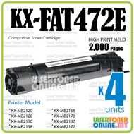 4x Compatible To Panasoni* KX-FAT472 KX-FAD473e KX-FAT472e KX-MB2120 KX-MB2128 KXMB2130 KXMB2138 KXM