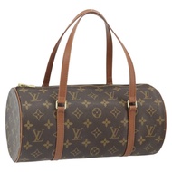 路易威登 Monogram Papillon 30 手提包 M51385 LV Auth ka2428V