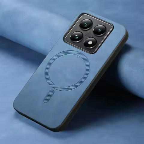 Magnet Leather Back Case for Xiaomi Xiaomi 14T Pro 5G Luxury Cover Funda Redmi Note 14 Pro Plus 13T 