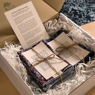Luxury Wedding Dinner Napkins Bulk Order 50Pcs Artisan Batik Cotton Handkerchief Door Gift