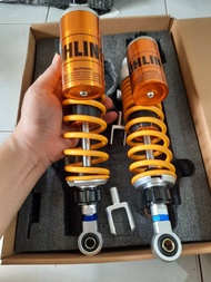 Shockbreaker Shock Oh-Lins Click Samping Double Tabung Atas 320mm 340mm & ( 360mm Khusus Pcx160) Pnp