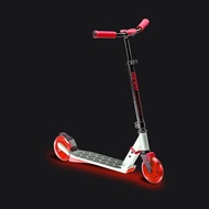 Yvolution 100797  Neon Flash Scooter for kids age 5+ Up to 70 kg - Red/Green